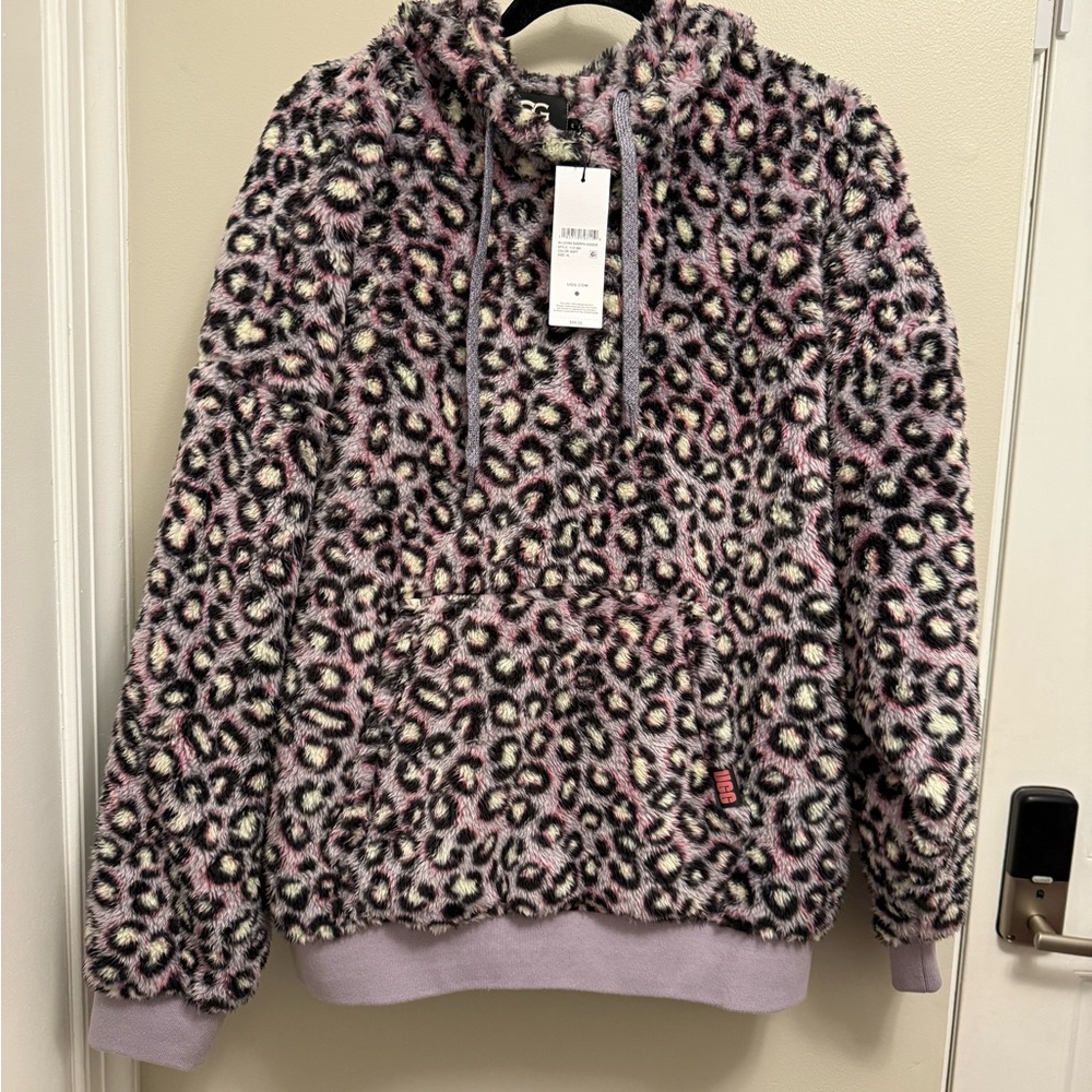 UGG W LOYRA SHERPA HOODIE